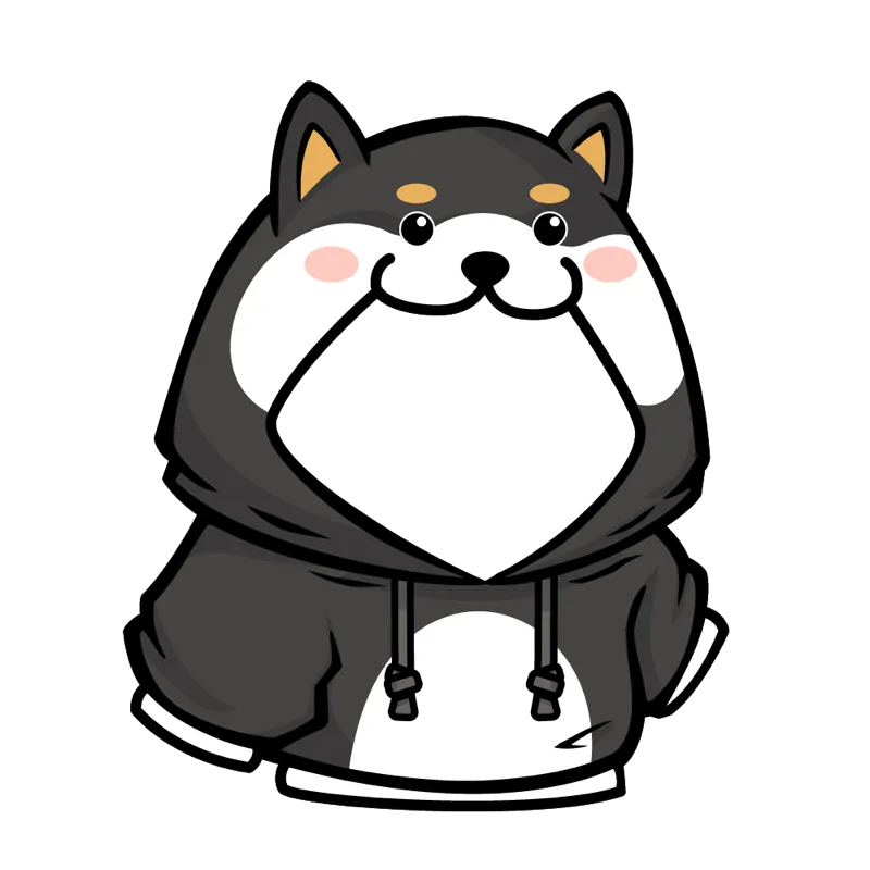 黒柴フーディー